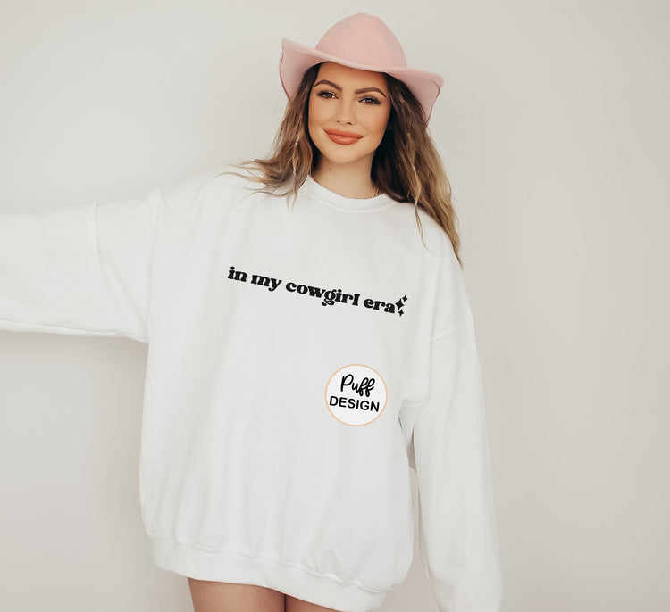 Cowgirl Era Sweatshirt in my cowgirl era sweater unisex western cowgirl western country sweatshirt cowgirl era sweatshirt