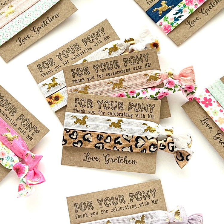Girls Birthday Party Favors, Horsey Western Themed Cowgirl Birthday, pony party horse party cowgirl party horseback riding party gifts