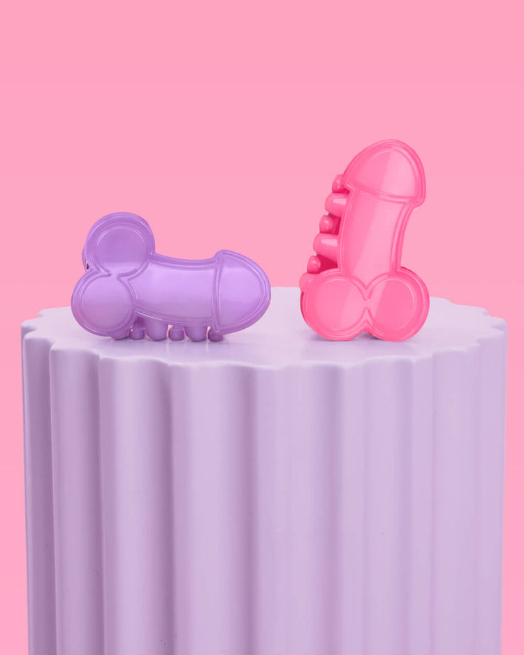 Cute Girl Penis Pack - 16 mini penis claw clips