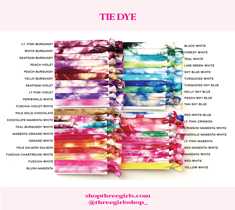 Lake Hair, Don't Care! Bachelorette Party Hair Tie Favors