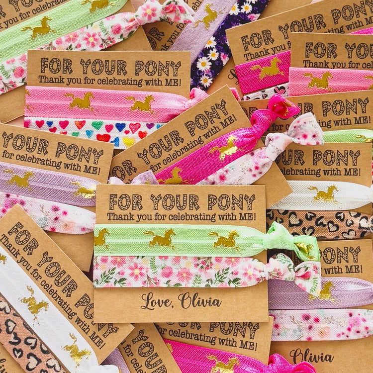 Girls Birthday Party Favors, Horsey Western Themed Cowgirl Birthday, pony party horse party cowgirl party horseback riding party gifts