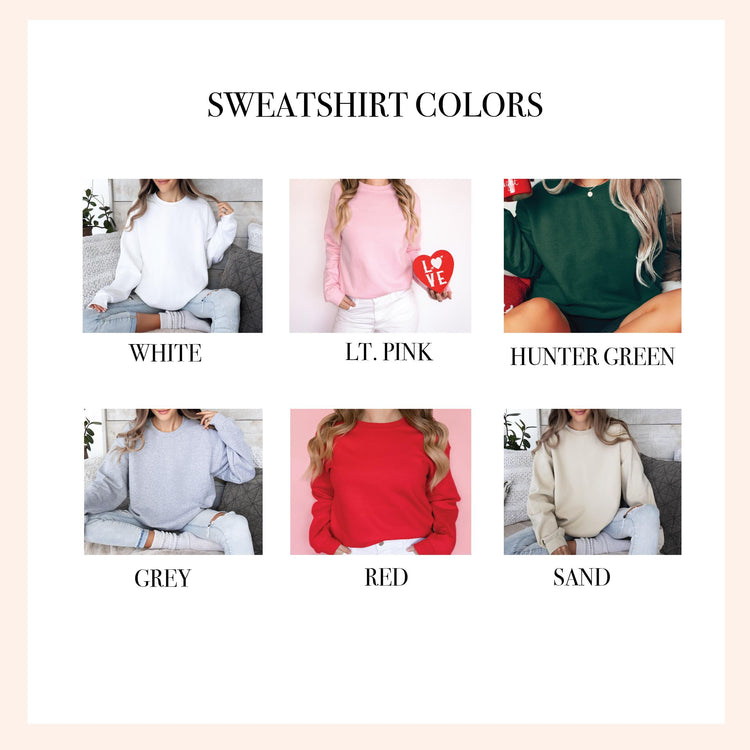 Xmas Horses Sweatshirt | Christmas Holiday Sweatshirt | Xmas Gift | Equestrian Xmas Gift | Unisex Heavy Blend™ Crewneck Sweatshirt