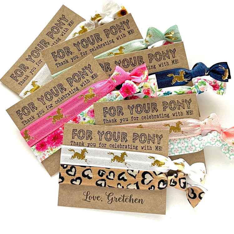 Girls Birthday Party Favors, Horsey Western Themed Cowgirl Birthday, pony party horse party cowgirl party horseback riding party gifts