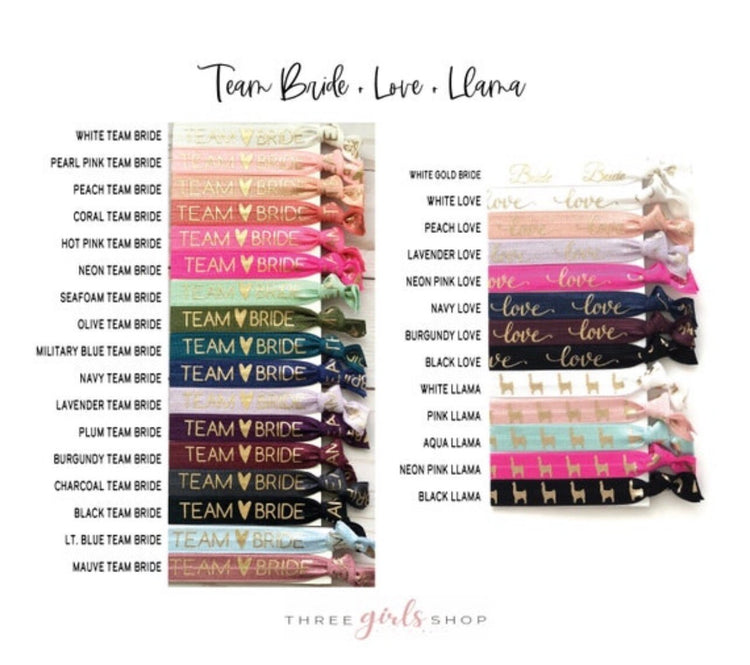 Girls Trip | Beach Hair Don't Care! | Girls Getaway Gifts | Mom's Trip Gifts | Birthday | Bachelorette Hair Tie Gifts | Girls Club Gifts
