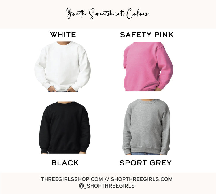 Bow Sweatshirt | Pink bow trendy Sweatshirt | Mommy and Me Sweatshirt | Mother's Day Gift | Unisex Heavy Blend™ Crewneck Sweatshirt