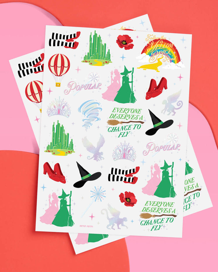 Emerald City Tats - 52 temporary tattoos