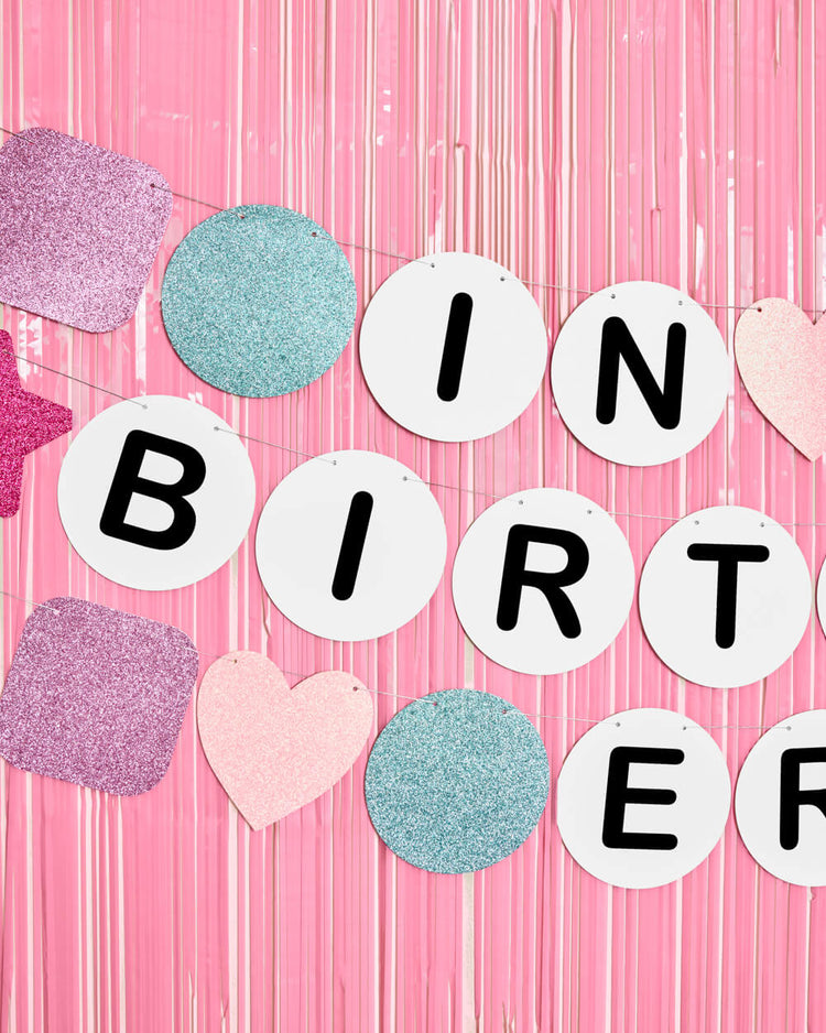 Bday Era Banner - friendship bracelet banner