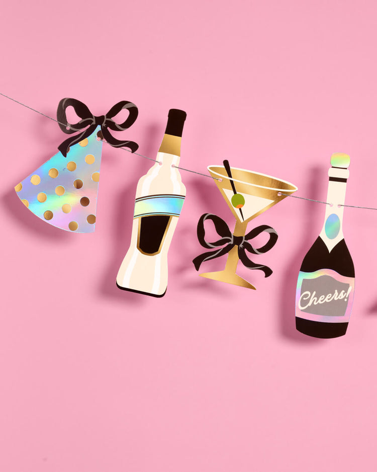 2027 NYE Banner - foil party banner