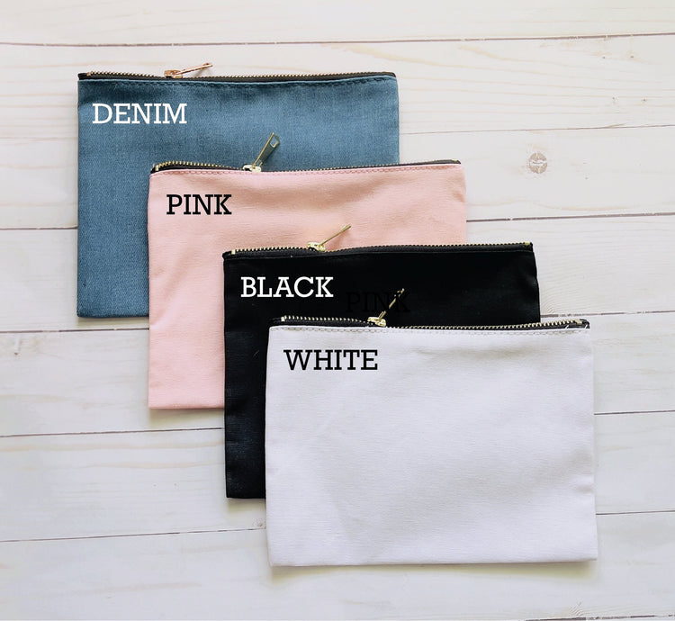 Mrs Sequined Cosmetic Make Up Bag, Bride to be future Mrs. Wedding Bridal Shower Gift