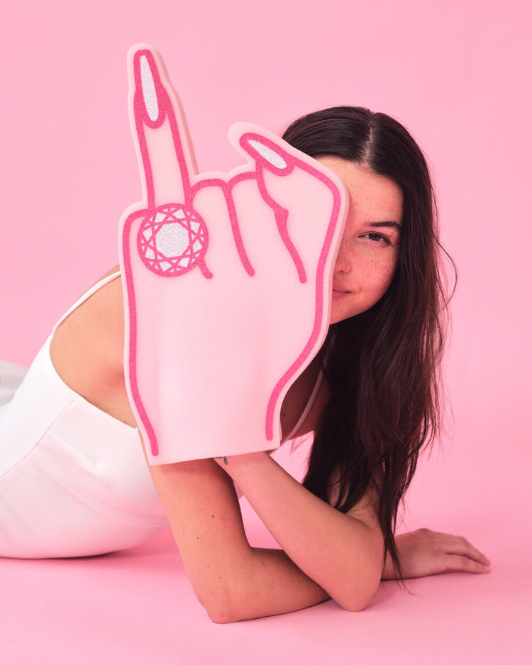 Bling Ring Extended - foam finger + more