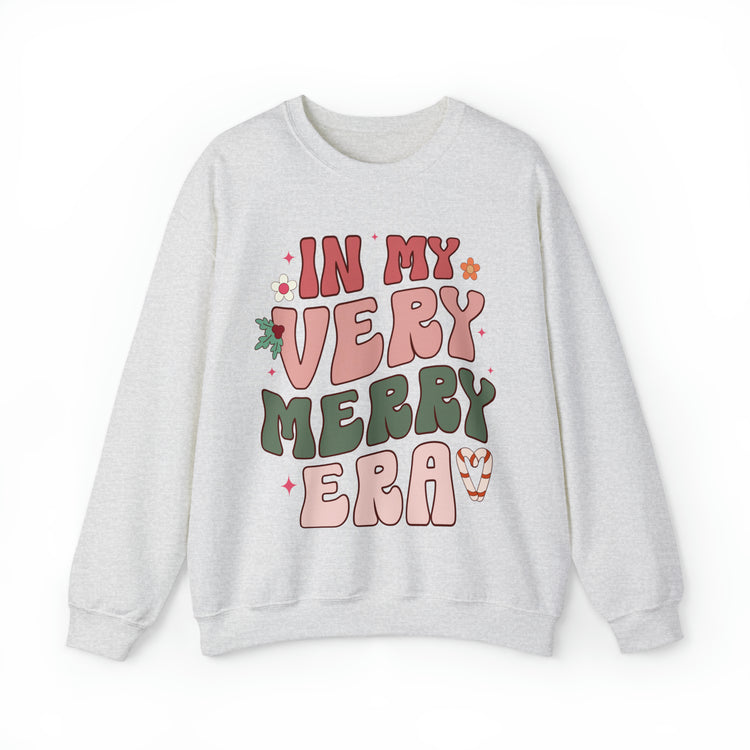 Holiday Christmas Sweatshirt | In my very merry era | Era Sweatshirt | Christmas Shirt | Gildan 18000 Unisex | Xmas Sweatshirt Pullover