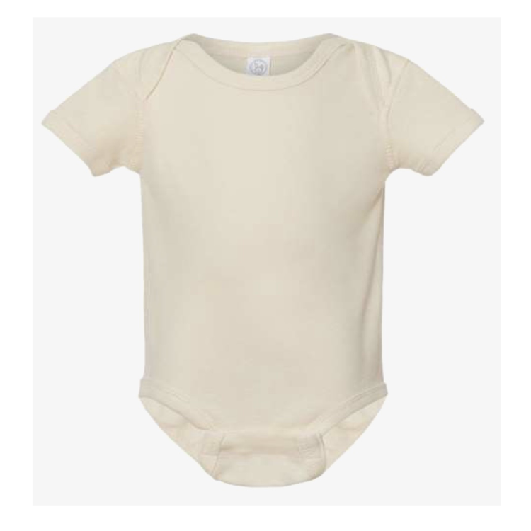 Infant Baby Rib Bodysuit - favorite human Cotton Onesie  