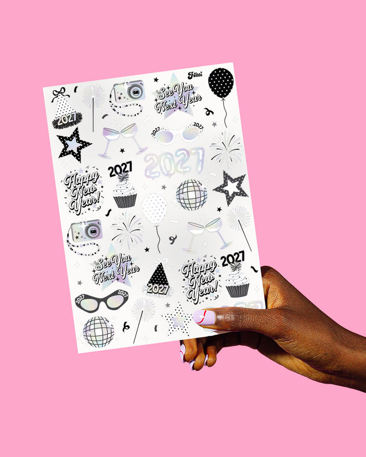 NYE Disco Tats - Temporary Tattoos