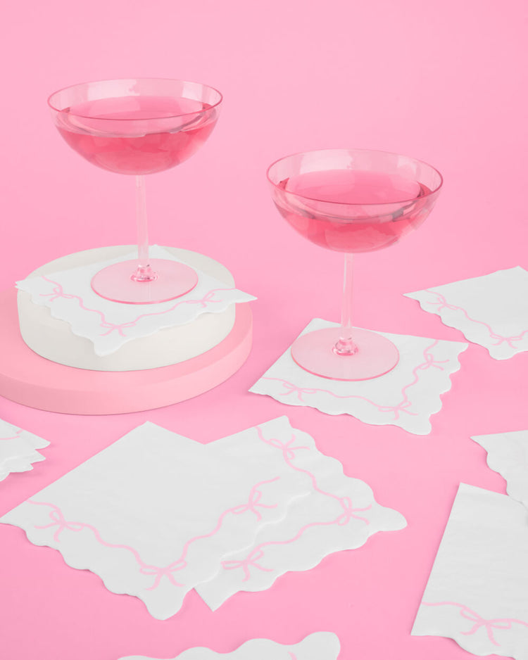 Tying The Knot Napkins - 25 printed napkins