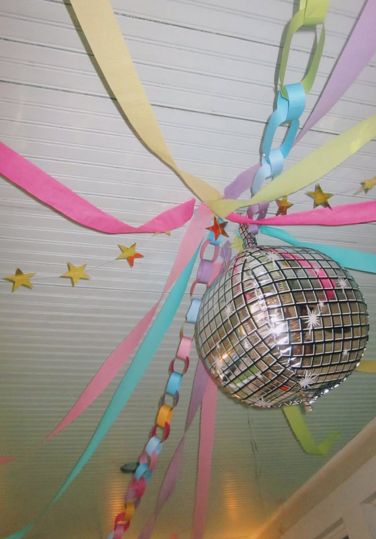 It's Disco, Baby! Balloons - 4 disco ball balloons