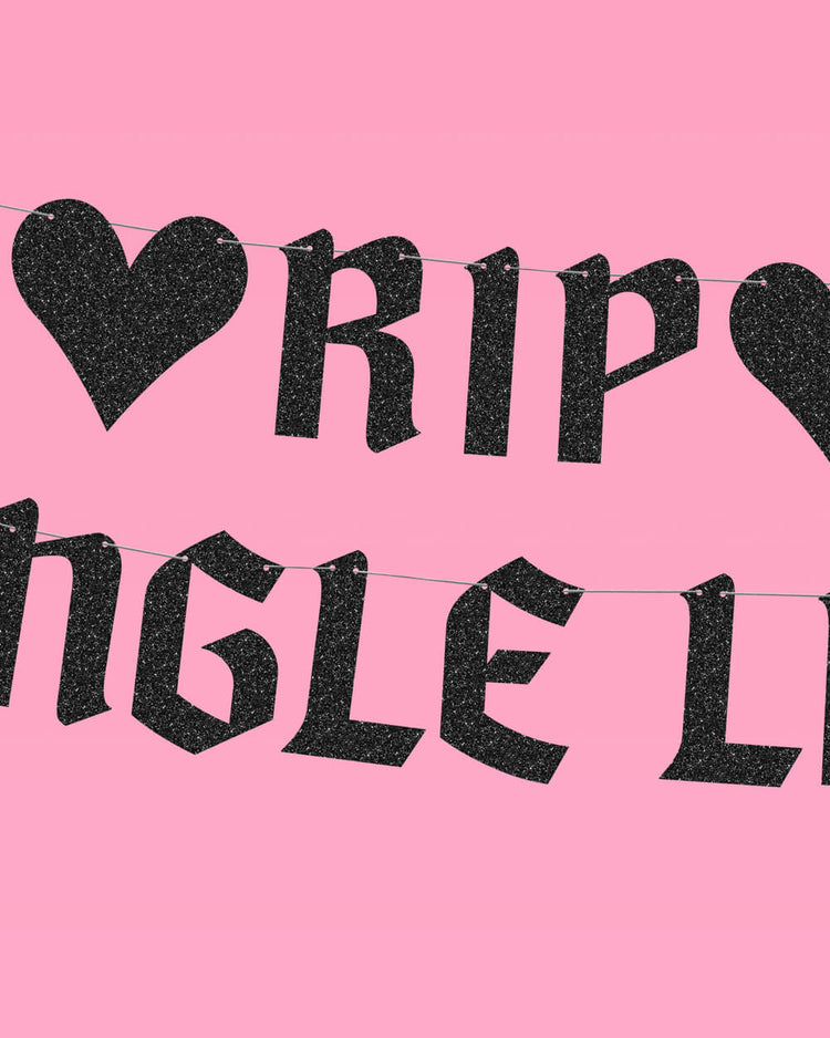 RIP Single Life Pack - banners, balloons + more