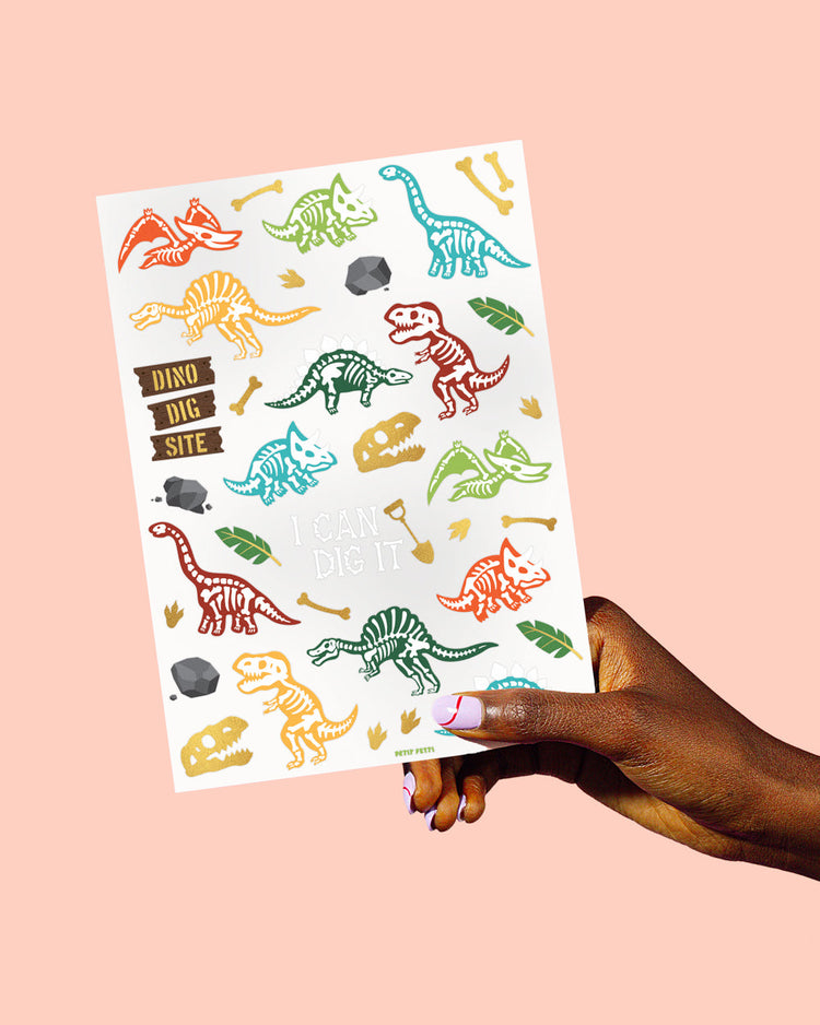 Dinosaur Tattoos - 36 temporary tattoos
