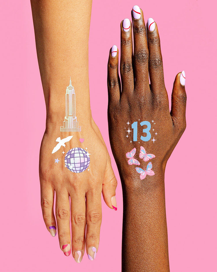 I'm The Problem Tats - 74 foil temporary tattoos