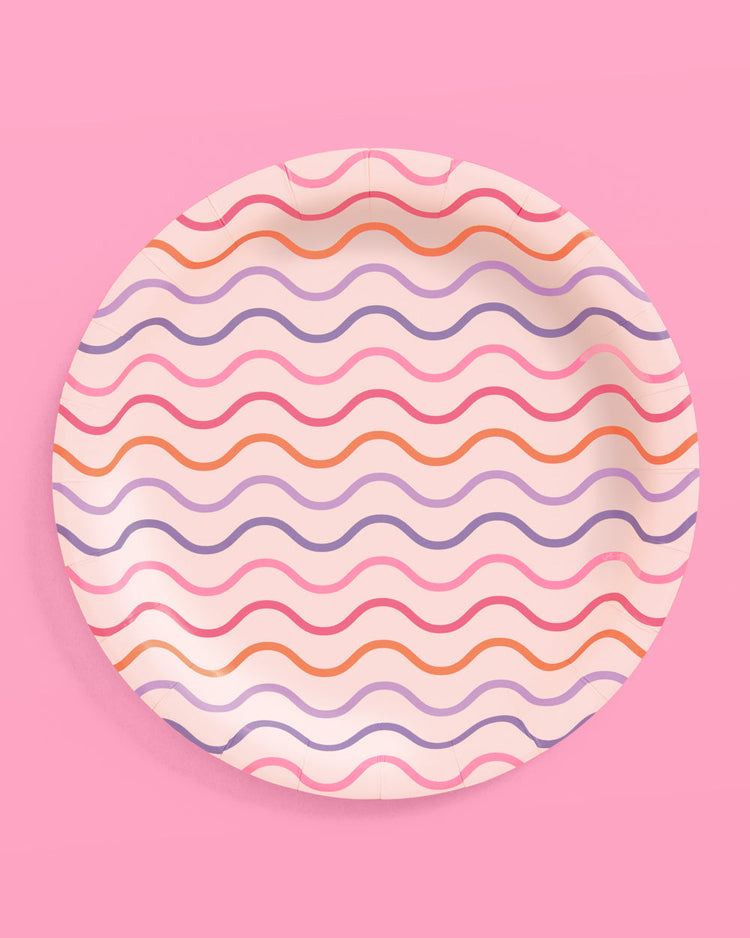 Groovy Party Pack - plates, napkins + cups