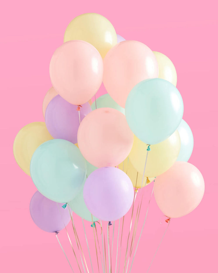 Pastel Party Megapack - Plates, Napkins, Straws + More