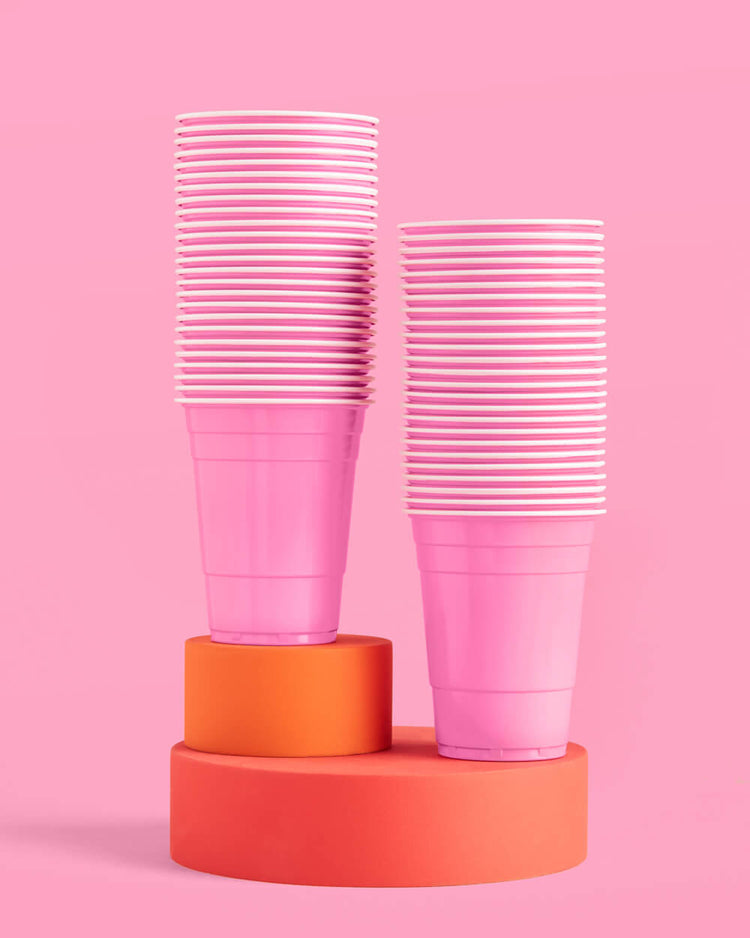 Groovy Party Pack - plates, napkins + cups