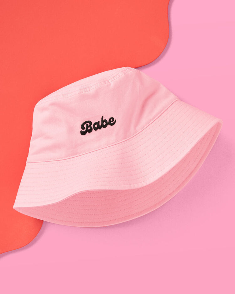 Babe Bucket Hat Pack - set of embroidered hats