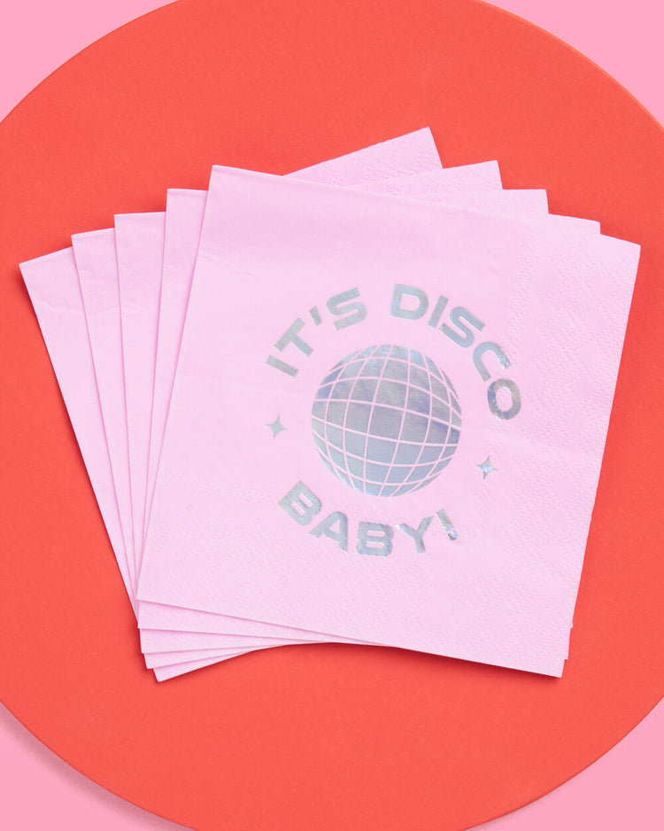Last Disco Megapack - plates, napkins, balloons + more