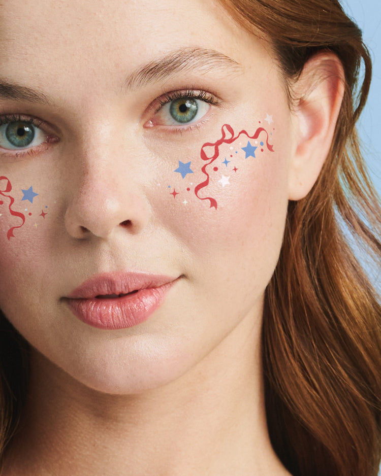 Fourth of July Freckle Tattoos - 16 tattoos