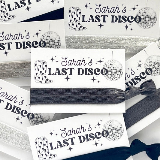 Last Disco Favors Custom Last Disco Bachelorette Austin Bachelorette Retro 70's Disco Party Favors Disco Cowgirl Western Bachelorette