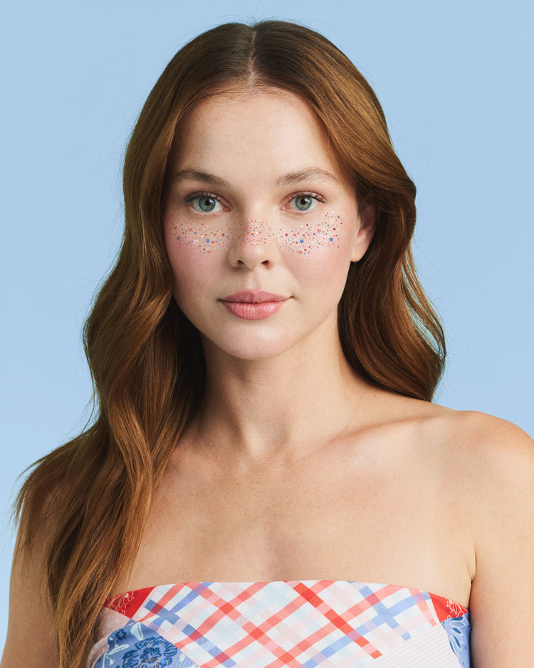 Fourth of July Freckle Tattoos - 16 tattoos