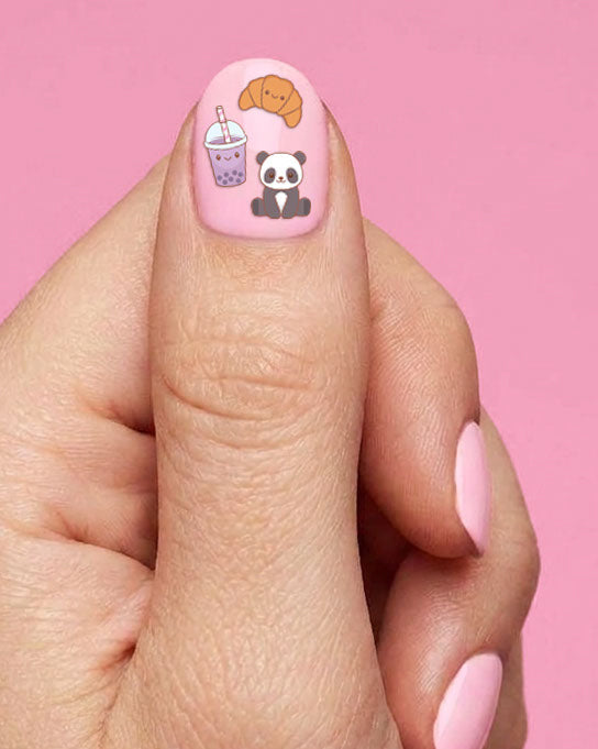 Kawaii Animals Nail Stickers - 600pc set