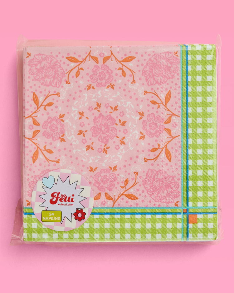 Mahjong Napkins - 24 paper napkins