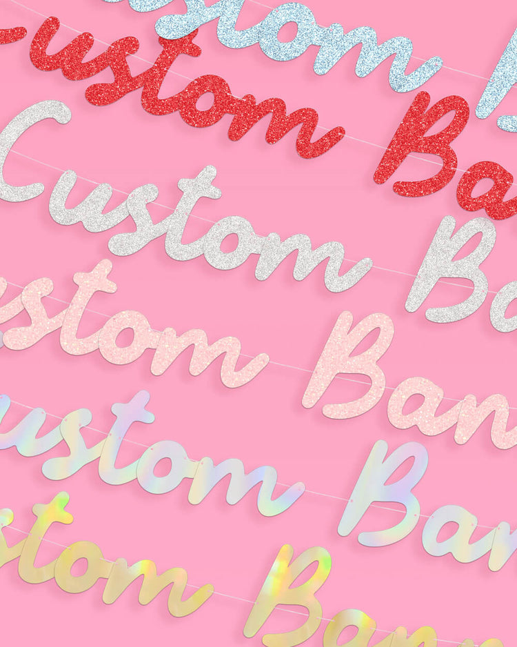 Custom Banner - customizable banner