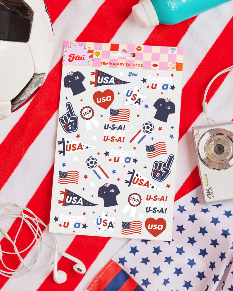 World Cup Tats - 50 temporary tattoos
