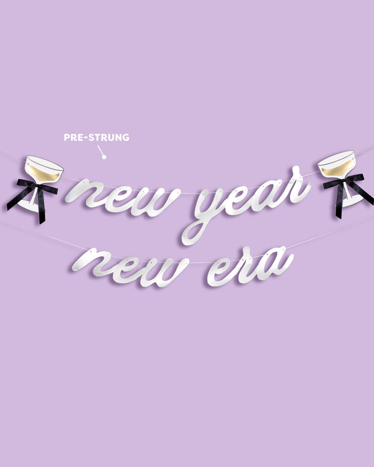 New Year, New Era - two piece banner