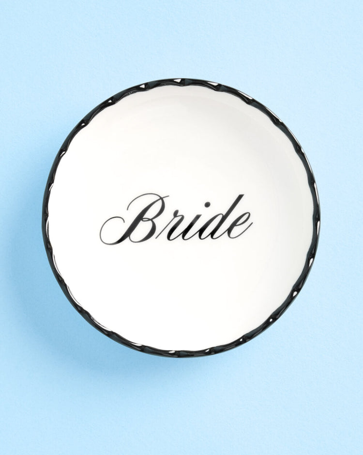 Classic Bride Ring Dish - Ring Tray