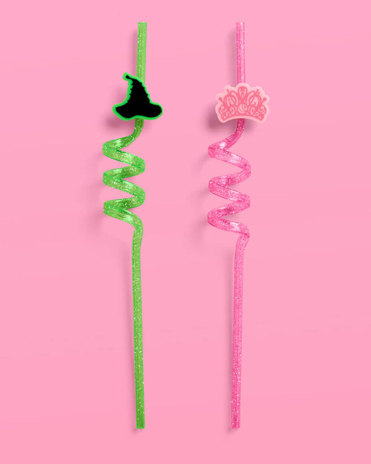 Emerald City Straws - 12 reusable straws