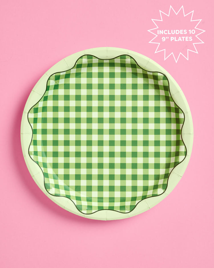 Country Club Plates - 9in Paper Plates