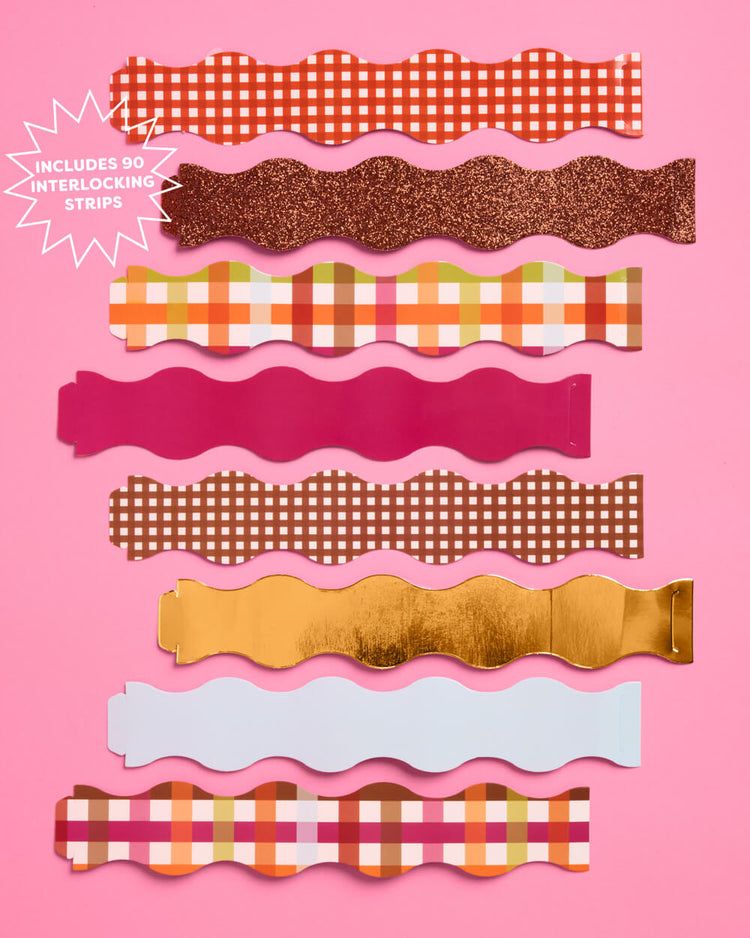 Thanksgiving Paper Chains - autumn paper garland
