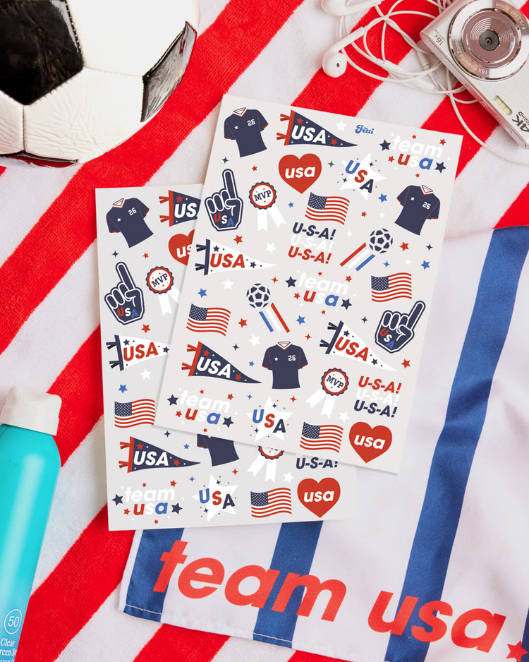 World Cup Tats - 50 temporary tattoos