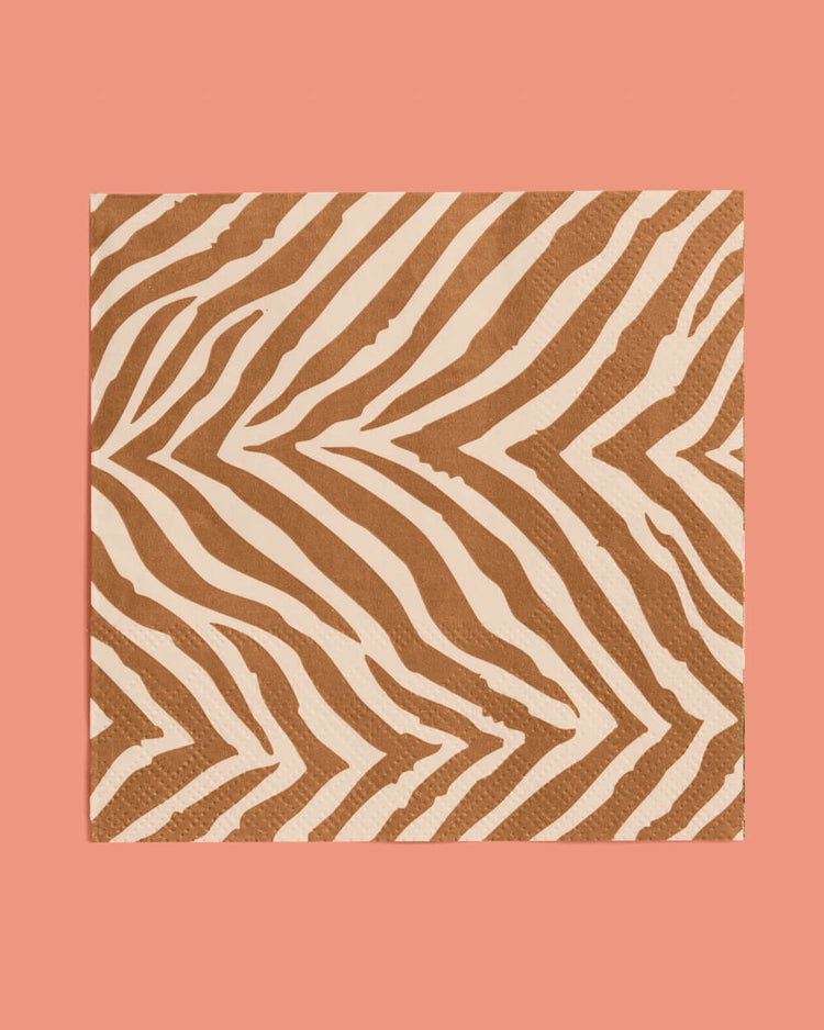 Safari Napkins - 24 paper napkins