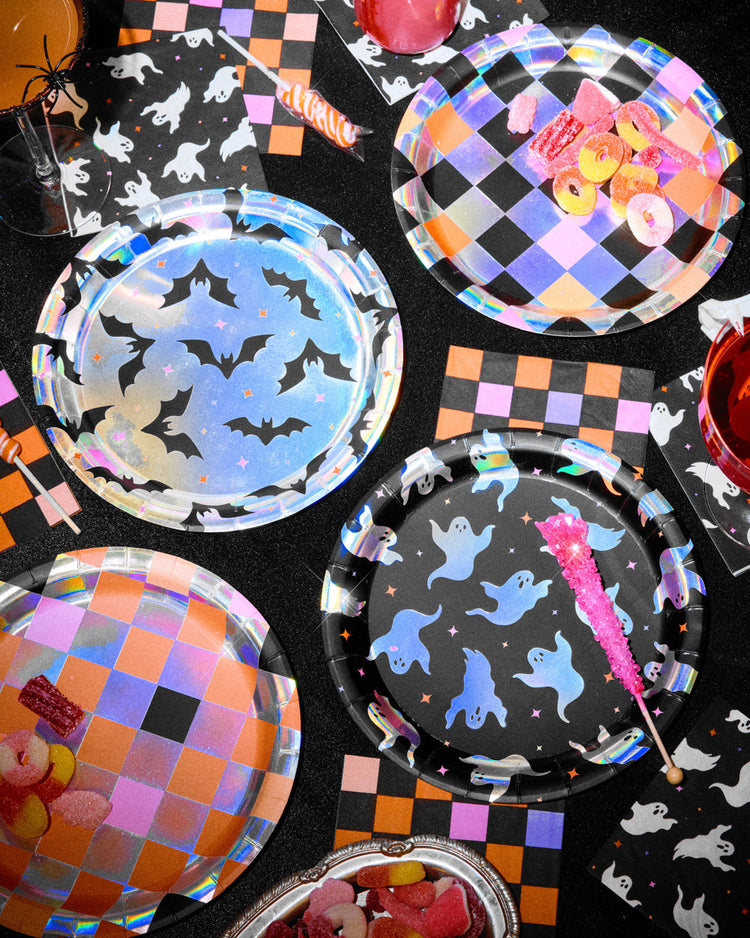 Halloween Plates - 12 or 24 paper plates