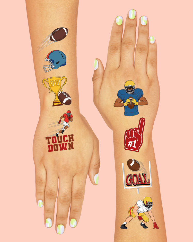 Game Day Tats - 112 temporary tattoos