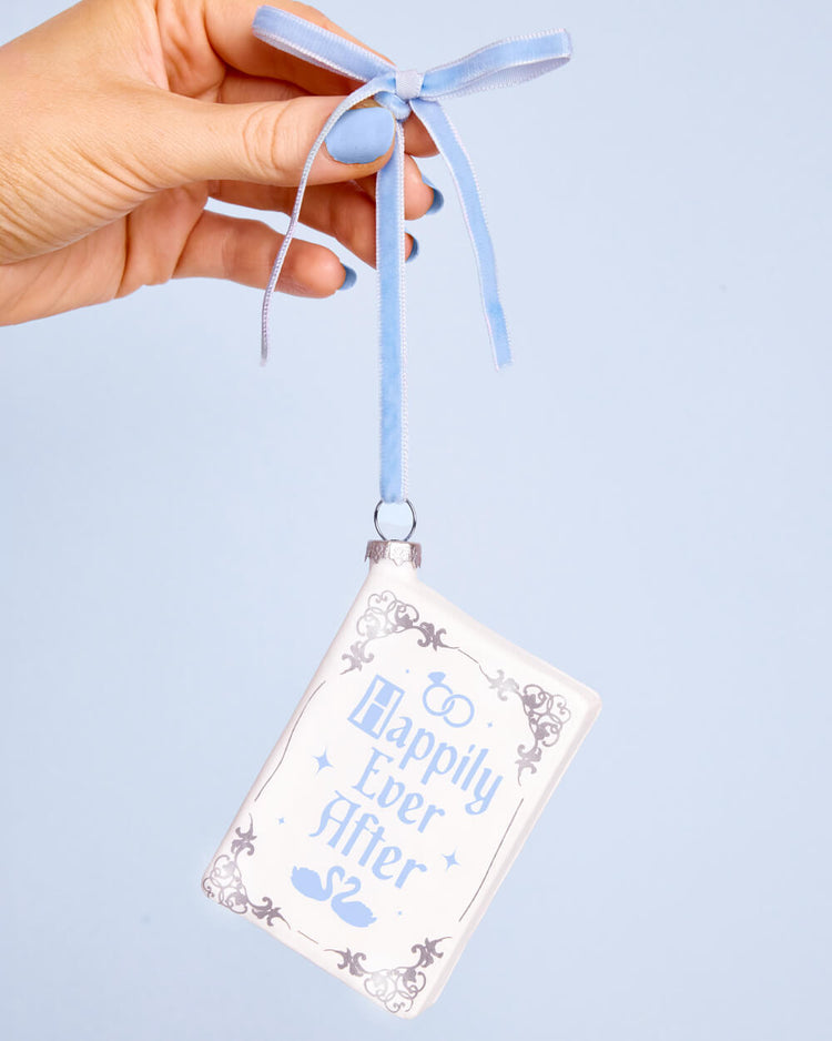 Happily Ever After Ornament - Printed Holiday Ornament