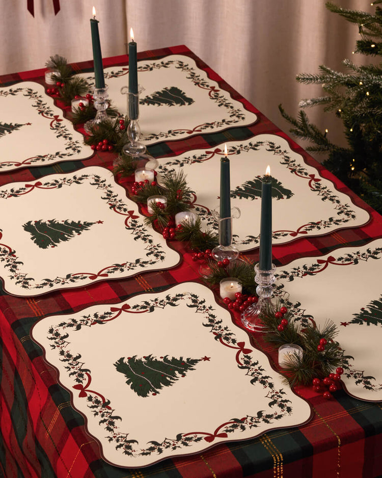 Seasons Greetings Placemats - set of 25