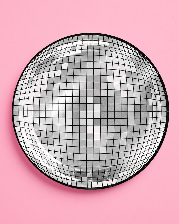 2027 NYE Disco Plates - Set of 24 Paper Plates