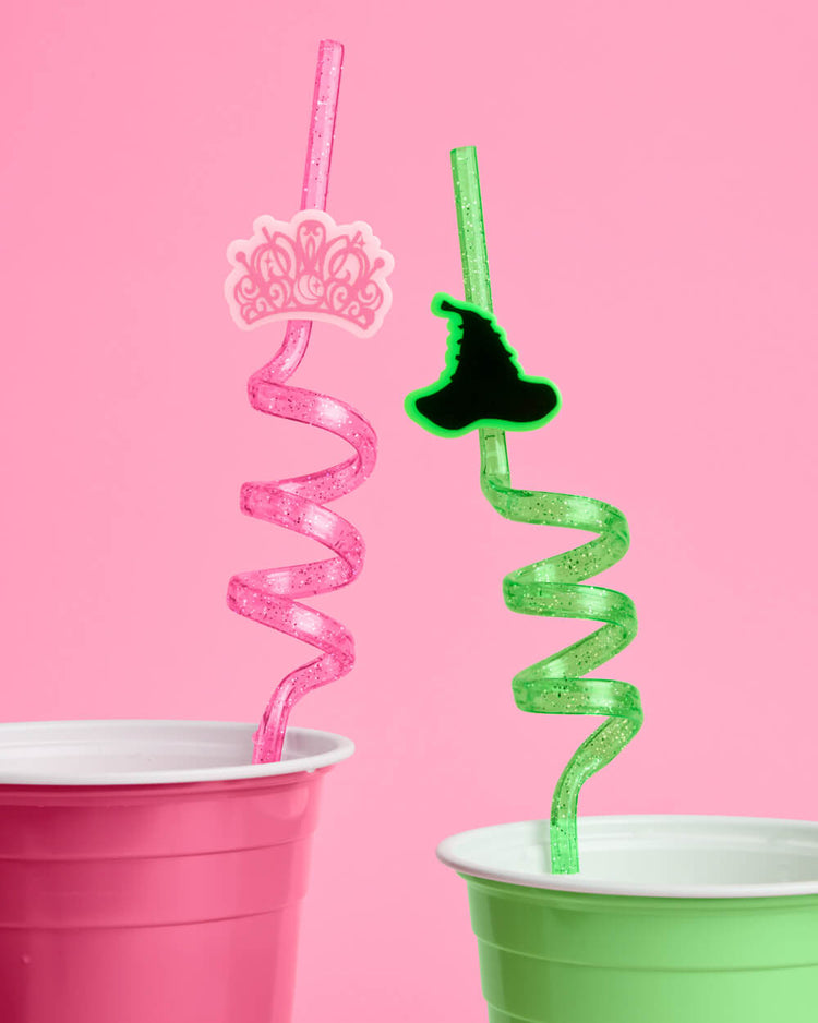 Emerald City Straws - 12 reusable straws