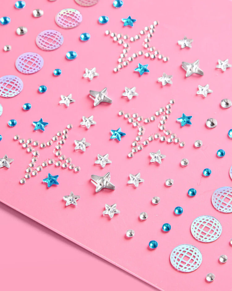 Disco Ball Face Gems - 98 pc face gem set