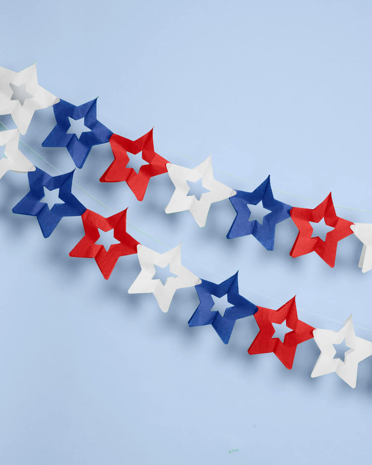 Star Spangled Banner - set of 2 paper banners
