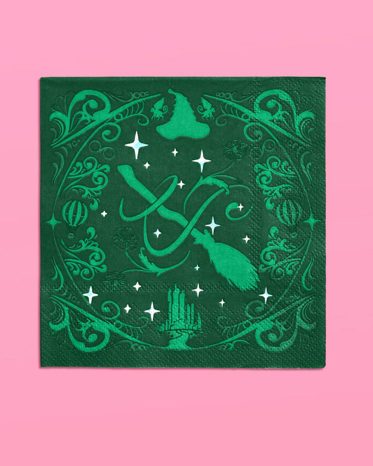 Emerald City Napkins - 24 paper napkins